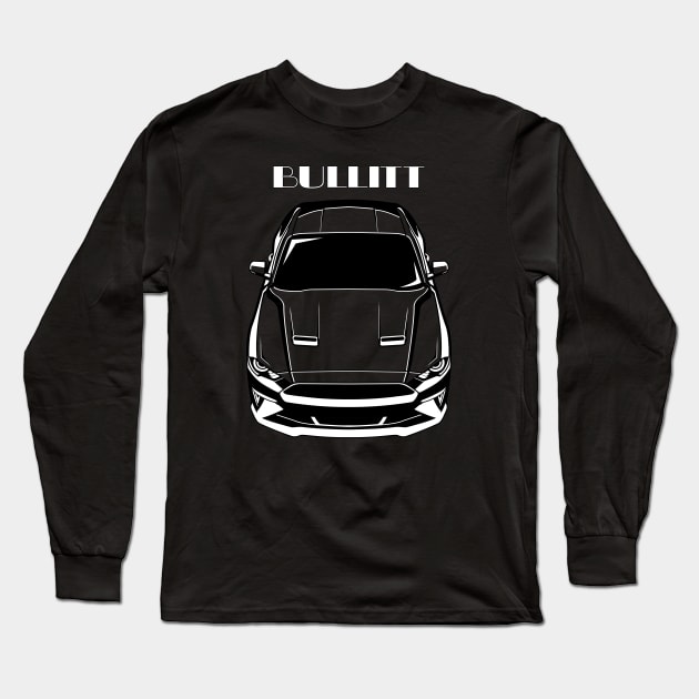 Ford Mustang Bullitt 2018-2020 Long Sleeve T-Shirt by V8social